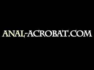 Анал acrobat ігри з вібратори