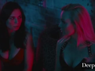 Deeper&period; kayden kross și ei sot folosind la dracu papusa aidra vulpe